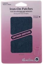 Hemline Iron-On Patches Strong All Colours - For Mending / Repair / Decorating