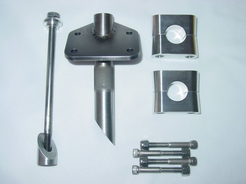 4130 double clamp slant - 4130,