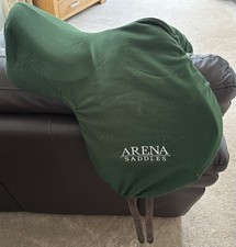 Arena MonoFlap / close Contact Jump Saddle 17” Brown. With Tags