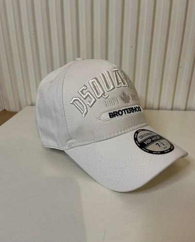 Dsquared2 white baseball cap - dsquared2,