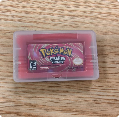 Game card fire red version - game,