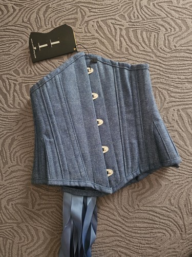 Corset story blue - corset, look