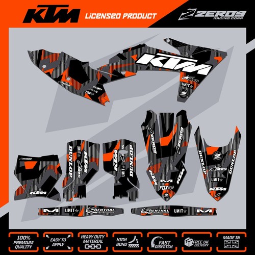 Ktm graphics kit motocross - ktm,