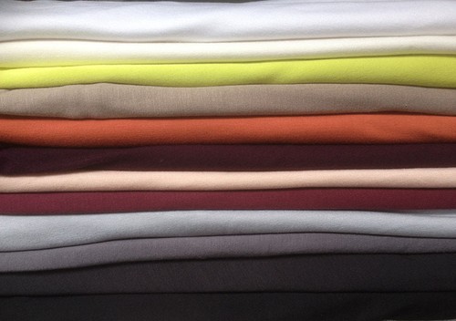 Plain viscose stretch jersey - viscose,