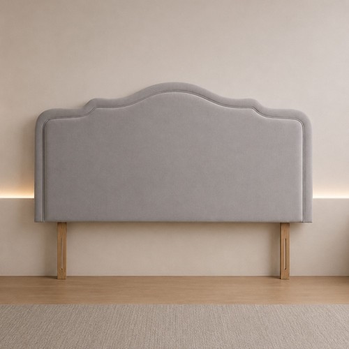 Curved headboard arch - arch, strutted