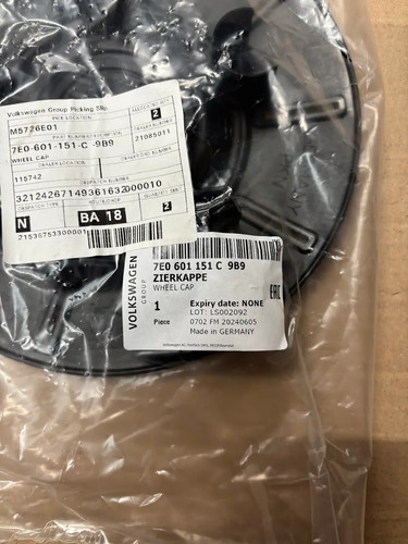 Wheel centre hub cap - vw,