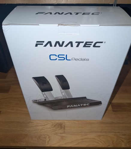 Fanatec csl elite pedals - pedals, boxed