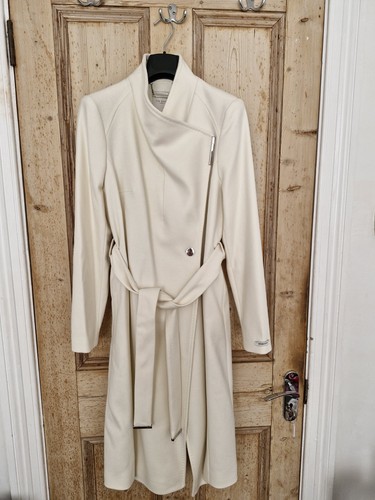 Ted baker ivory coat - size, 4