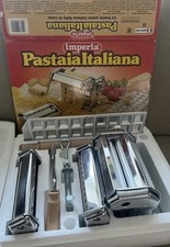 IMPERIA Pastaia Italiana Pasta Making Machine Set Boxed - Spaghetti - Ravioli
