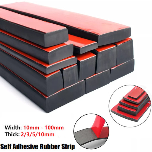 Self adhesive rubber strip - rubber,