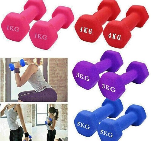 Dumbbell weights pair ladies - weights,
