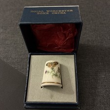Royal Worcester Thimble Bone