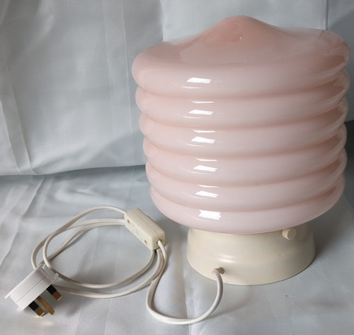 Vintage table lamp - table, art