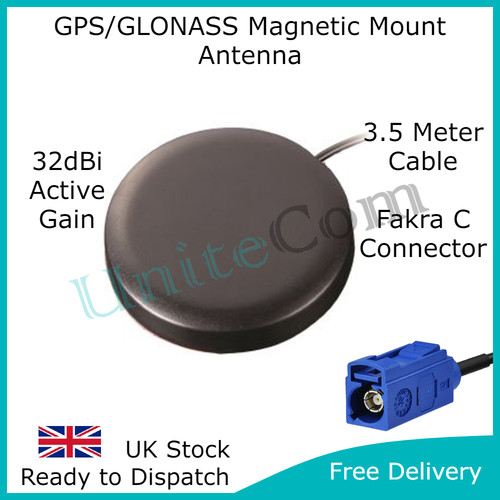High gain 32db gps glonass - 32db, gps/glonass