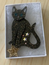 Tatty Devine Mystic Cat Brooch
