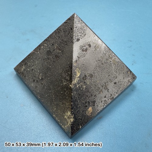 Hematite pyramid natural iron - hematite,