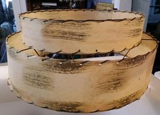 Two  Tier MCM Lampshades