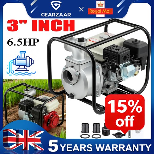 New petrol water pump - water, 3"