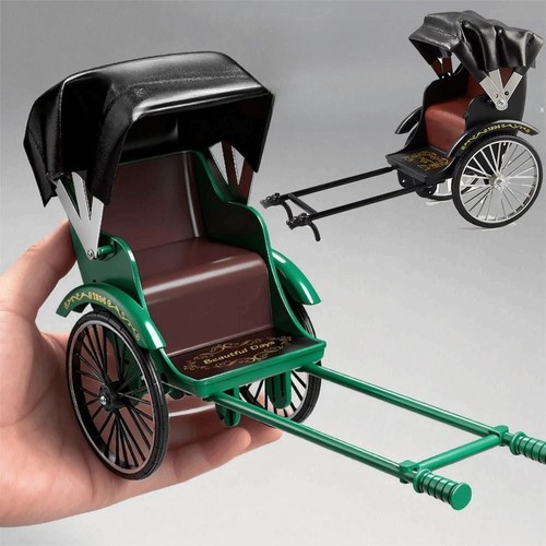 Human powered rickshaw model - rickshaw,