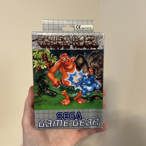 Chuck rock sega game - chuck, gear