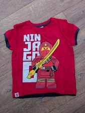 Red LEGO Ninjago T-shirt 3