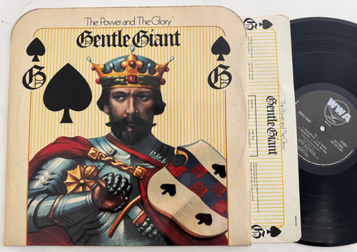 Gentle giant the power and - lp, "the
