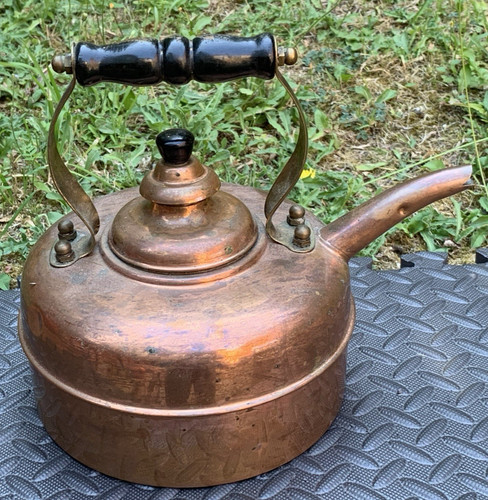 Antique simplex copper - &, wood
