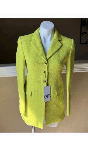 Zara yellow tweed - zara,