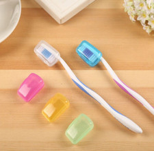 Portable Toothbrush Head Covers Travel Camping Holder Brush Cap Case Set UK