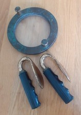 Draeger Diving Helmet Front Window And Pair Of Cuffs expanders no Siebe Gorman