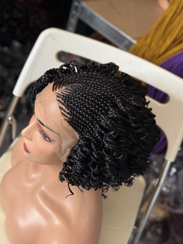 Full lace braided - with, in