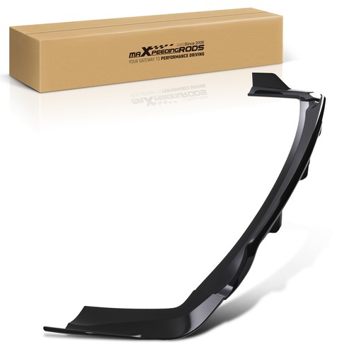 Gloss black rear diffuser lip - black,