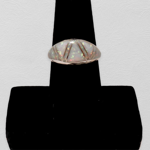 Sterling silver inlay white - inlay,