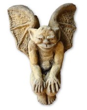 Winged goblin wall plaque