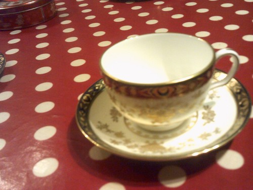 Minton dynasty teacup - dynasty,