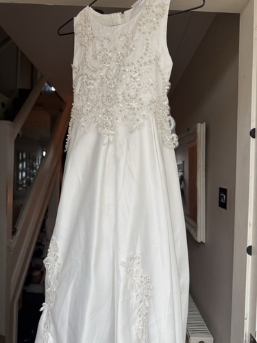 Ivory bridesmaid communion - ivory,