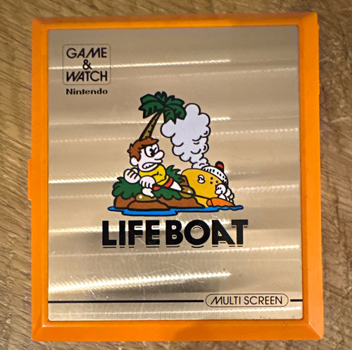 Nintendo game watch lifeboat - nintendo,