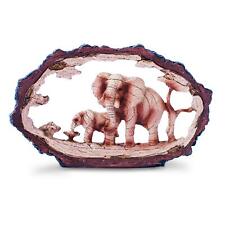 Eye Catching free standing stately Elephant with Calf decorative ornament