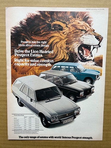 Peugeot 504 304 204 estates - 504/304/204,