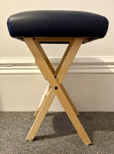 Portable folding massage stool