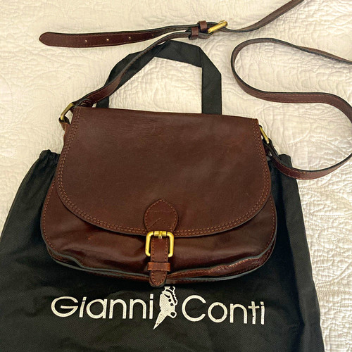 Gianni conti brown leather - gianni,