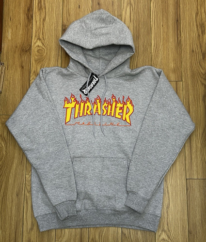 Thrasher magazine flame logo - thrasher,