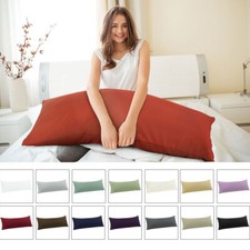 PiccoCasa Pillow Cover No Zipper For Bolster Pillowcase 6ft/4.5ft/4ft/5ft