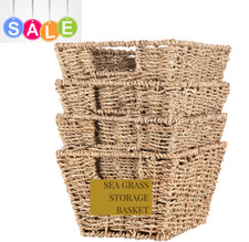 Set of 4 Seagrass Storage