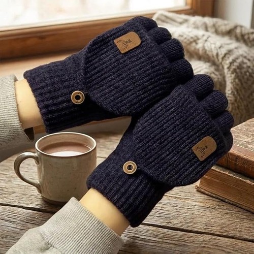 Dark blue fingerless - dark,