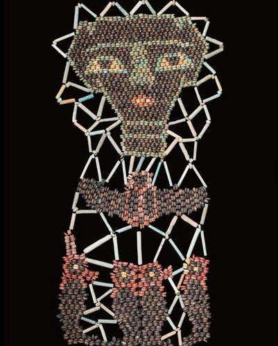 Egyptian faience shroud the - egyptian,