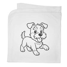 'Playful Schnauzer Puppy'