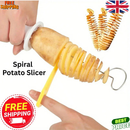 Spiral potato cutter hand - spiral,