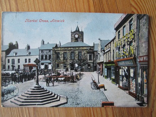 Early postcard market cross - postcard,