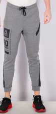 Reebok Mens Sport Fit One Series Tracksuit Bottoms / Grey / RRP £52